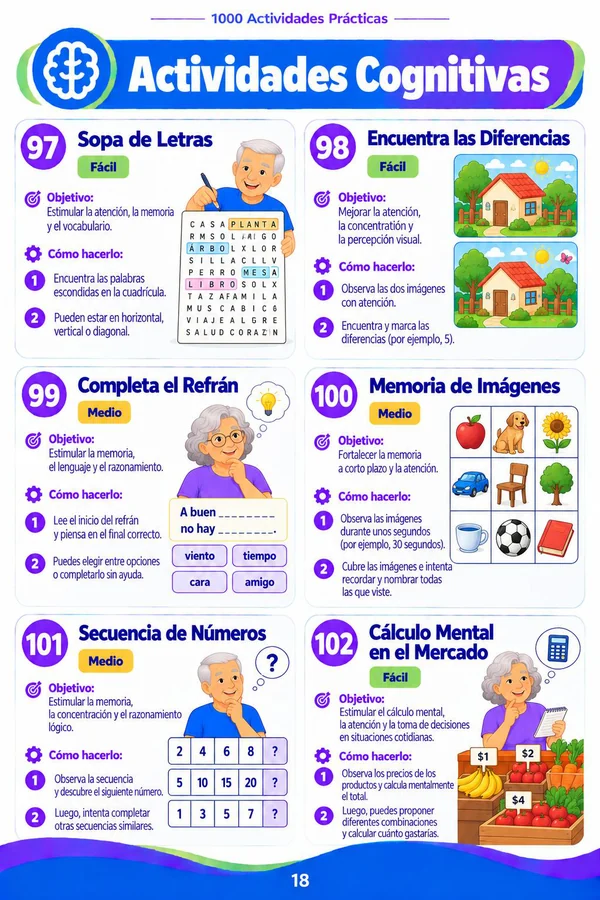 Página de ejemplo del material
